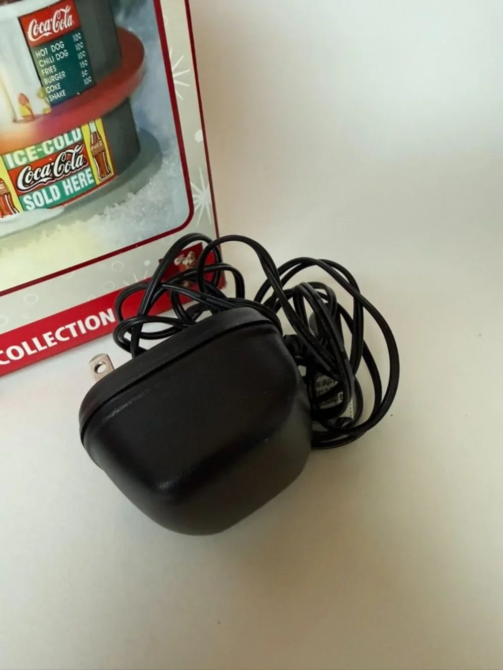 Coca Cola Town Square Collection Humble Hot Dog Stand 2004 Vintage Light Up